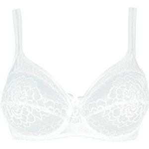 Sans Complexe Byzance Beha voor elke dag, in elkaar grijpend, effen voor dames, Wit, 65D