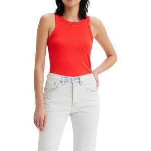 Levi's Dreamy Tank T-shirt voor dames, High Red, XL