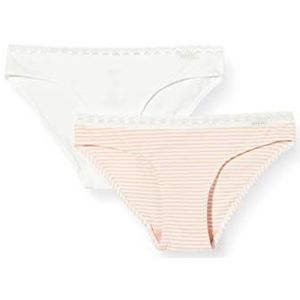 Skiny Meisjesonderbroek (set van 2), Rosestripe Selection, 176 cm