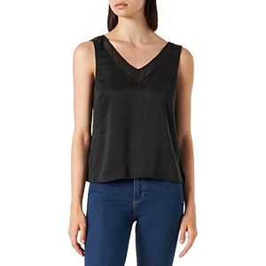 Comma Dames Top Vest, zwart, 32 NL