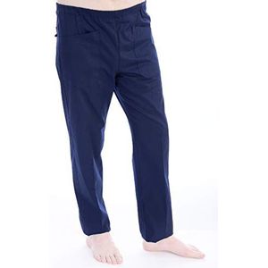 GiMa 21535 broek, katoen/polyester, uniseks, maat XL, blauw