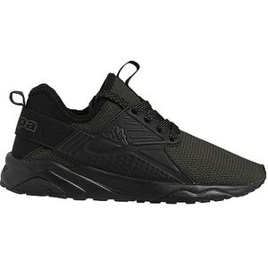 Kappa San Puerto El Kids Sneakers voor kinderen, uniseks, Zwart Groen, 30 EU