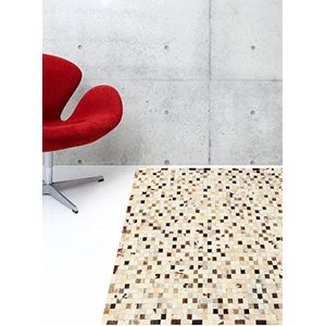 ABC, 90107, Vloerkleed, Grijs (Grijs/Beige), 120 x 60 cm