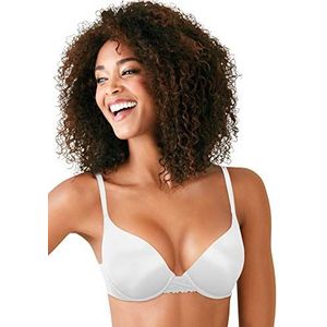 Maidenform DreamWire Onderdraad BH, No-Poke Push-Up BH, matige dekking, Convertible T-shirt BH, Kleur: wit., 70B