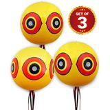 Vogelafweerballonnen, fruitbomen, terrassen, schepen, duiven, mussen, meeuwen, sterren, kraaien, elsters, 3 ballonnen