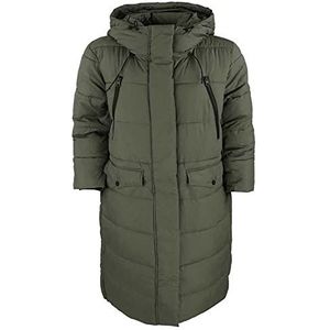 Replay Gewatteerde jas met lange mouwen en capuchon, ritssluiting, olijf, olijf, S