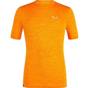 Salewa Puez Hybrid Dry'Ton, T-shirt voor heren, oranje (lory melange), 54/XXL