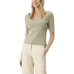 s.Oliver BLACK LABEL Trui met korte mouwen voor dames, dennengroen, 44