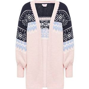 NALLY Dames gebreide jas 12419411-NA02, marine roze, XS/S, Marine Roze, XS/S