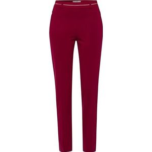 Raphaela by Brax Lillyth New Fine Jersey broek voor dames, cranberry, 40W x 30L