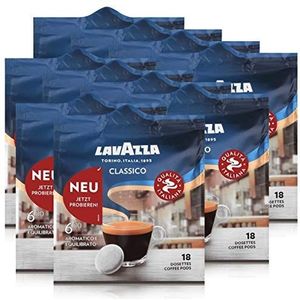 Lavazza Koffiepads - Classico - 180 pads - pak van 10 (10 x 125 g)