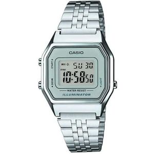 Casio Horloge LA680WEA-7EF, Zilver, één maat