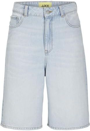 Jeans - JXERIN - Effen - Denim - Light Washed - Loosefit - Mid Waist