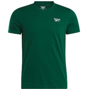 Reebok Identiteit Klein Logo TEE, Drkgrn, XS