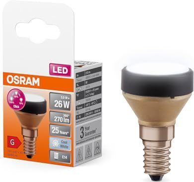 OSRAM Ampoule LED - E27 - 3,5 W - Blanc Froid - Durée de Vie 25000 heures