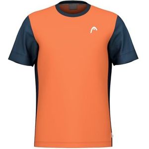 HEAD Slice T-Shirt Jongens Oranje, Oranje, 164