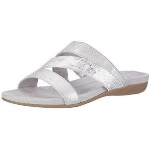 Softline Dames 27161 slippers, Wit Wit Silver 191, 39 EU X-breed