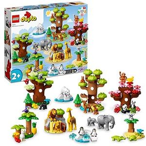 142-delig Lego Duplo Wild Animals of the World (Leer de wereld kennen!)