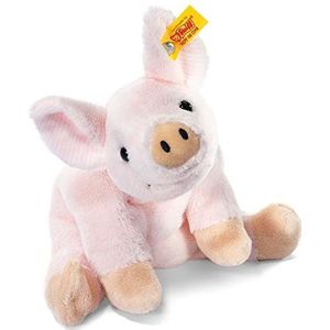 Steiff Sissi varken - 16 cm - Floppy varkentje - knuffeldier voor kinderen - pluche skel - zacht & wasbaar - roze (281266)