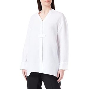 Seidensticker Damesblouse met lange mouwen, regular fit, wit, 34, wit, 34