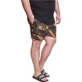 Urban Classics - Camo Block - Zwembroek - Meerkleurig - Sneldrogend Materiaal