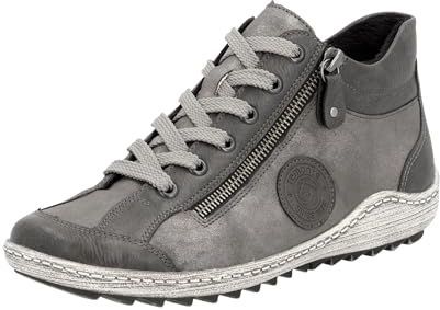 Remonte - R1477 - Korte Laarzen - Grijs - Dames