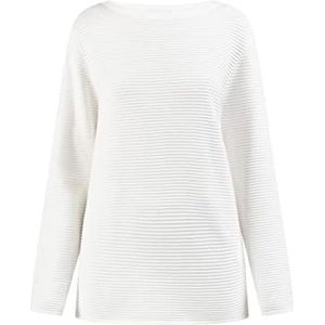 LEOMIA Gebreide damestrui met lange mouwen 15624681-LE02, wolwit, M/L, wolwit, M/L