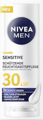 NIVEA MEN Sensitive - Beschermende Vochtverzorging - 50 ml - SPF 30 - Huidverzorging voor Mannen