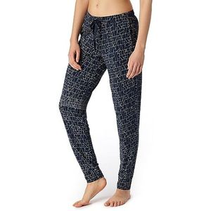 Schiesser Damen Schlafhose lang mit Bündchen Modal - Mix + Relax