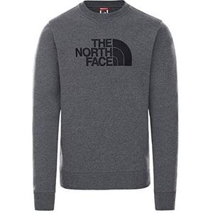 THE NORTH FACE Drew Peak Sweater Tnf Medium Grey Heather/Tnf Black S