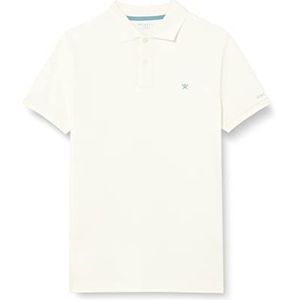Hackett London Small Logo Polo T-Shirt Jongens, Wit, 3 Jaren