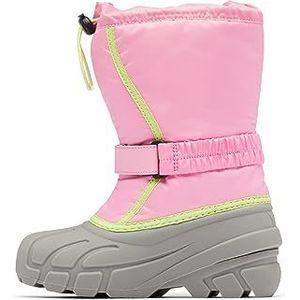 Sorel Childrens Flurry Winter sneeuwlaarzen, Blooming Pink, Chrome Grey, 31 EU, Blooming Pink Chrome Grey, 31 EU