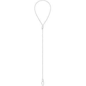 Calvin Klein Dames SPEELLIJKE ORGANISCHE VORMEN Collectie Hanger Ketting Roestvrij staal - 35000356, Eén maat, Roestvrij staal, Geen edelsteen