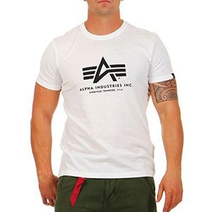 Alpha Industries Basis T-shirt Heren T-shirt White