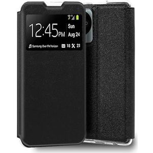 Cool Flip-cover voor ZTE Blade A35 Lite, glad, zwart