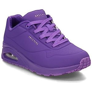 Skechers - Uno-Night Shades - Sneaker - Paars - Cooled Memory Foam - Skech-Air Tussenzool