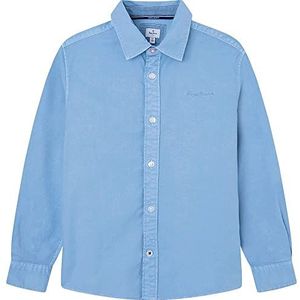 Pepe Jeans Boy's MARSKE Shirt, Bleach Blauw, 18 jaar, Bleekmiddel Blauw, 18 jaar