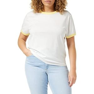 All Terrain Gear by Wrangler Womens Ring Tee T-shirt, Lemon Merengue, XX-Large