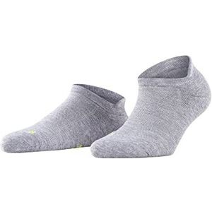 FALKE Dames Korte sokken Cool Kick Sneaker W SN Functioneel material Kort eenkleurig 1 Paar, Grijs (Light Grey 3400), 39-41