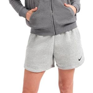 Nike Dames Shorts Women'S Team Club 20 Short, Donkergrijs Heather/Zwart/Zwart., CW6963-063, L