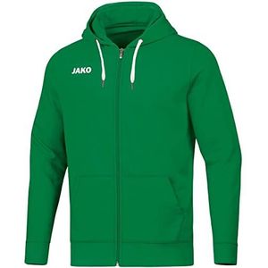 JAKO - Basisjack Met Capuchon, Uniseks-Volwassene, Sportgroen, 4XL