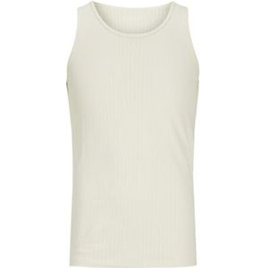 Jack & Jones Jorretiro Pointal Rib Tank Top Se25, antiek wit., M