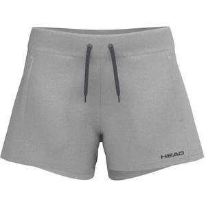 HEAD Club ORIGINAL Shorts Girls, Grey Melange
