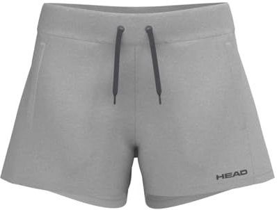 HEAD Club ORIGINAL Shorts Girls, Grey Melange