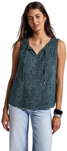 Street One - Chiffon Bloes - Blauw - Dames