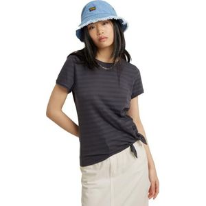 G-Star RAW - Regular Knoop Rt - T-shirt - Blauw - Katoen