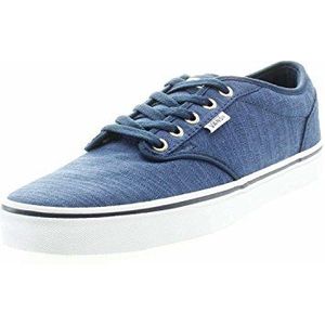 Vans Atwood Low-Top Sneakers voor heren, Blue Distress Jurk Blauw Wit, 44.5 EU