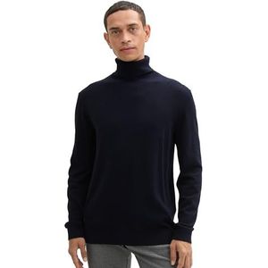 TOM TAILOR heren trui, 13160 - Knitted Navy Melange, M