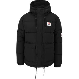 FILA Heren Liezen Jacket Puffer, zwart, XS