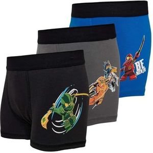 LEGO Boxershorts voor jongens, Donkergrijs, 152